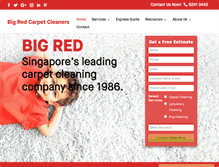 Tablet Screenshot of bigredcc.com